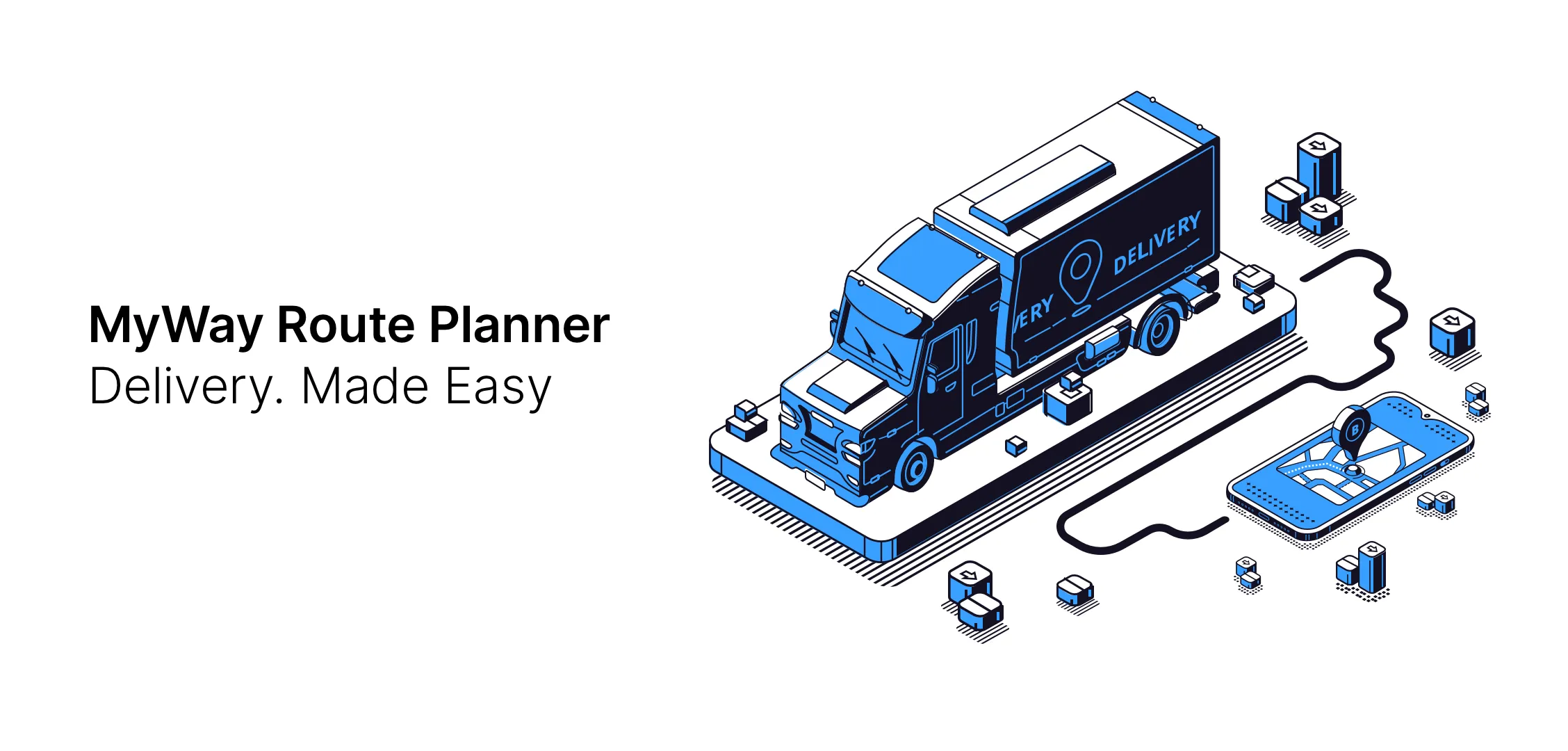MyWay Route Planner - Cover - Logistics