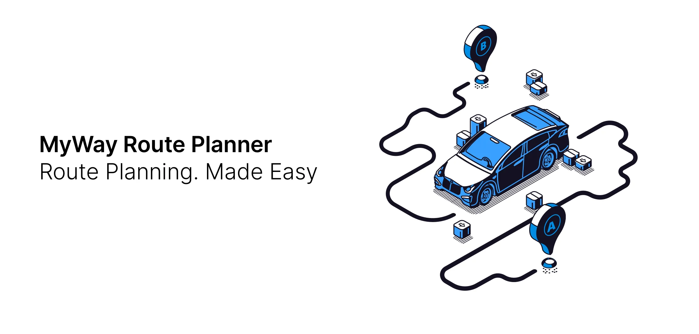 MyWay Route Planner - Cover - Route Planning